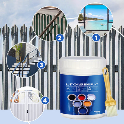 🛡️ 50% OFF NOW! ✨ Metal Rust Preventive Paint - Forms Protective Coating, Waterproof & Durable for Outdoor/Indoor Use 🔧📦