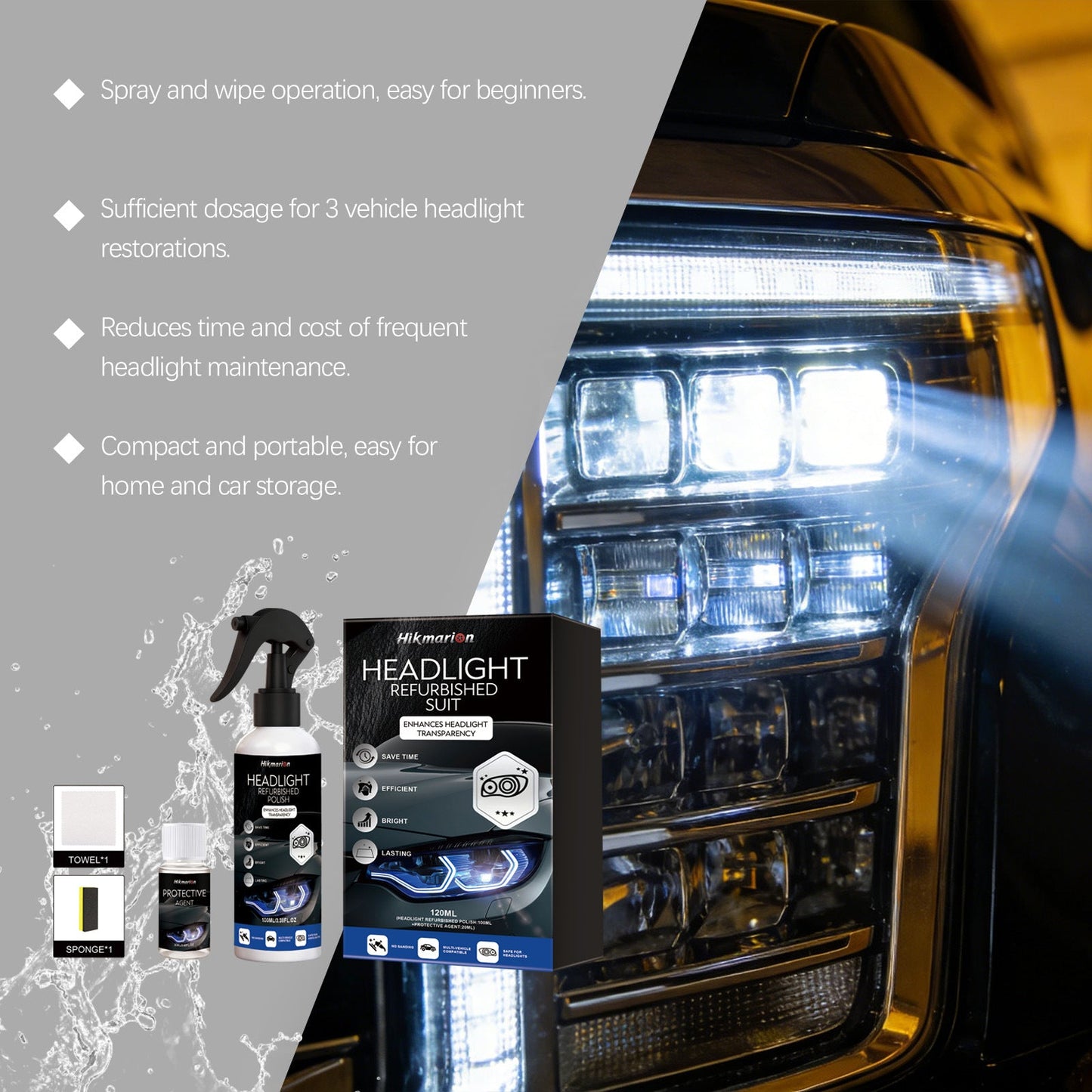 ClearDrive™ Headlight Restoration Kit