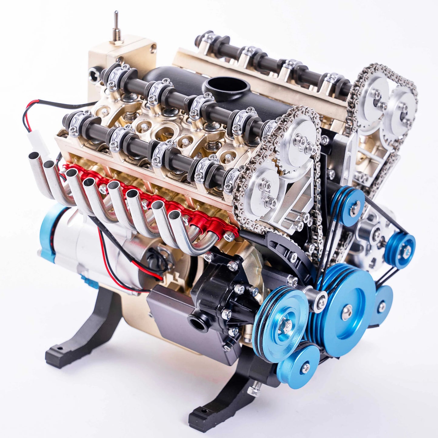🏎️🛠️The Ultimate Desktop Masterpiece: Miniature V8 Small-Block Static Model Kit