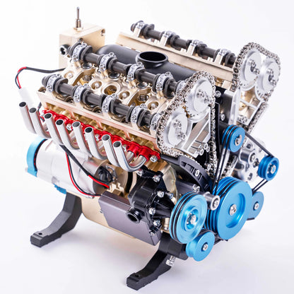 🏎️🛠️The Ultimate Desktop Masterpiece: Miniature V8 Small-Block Static Model Kit