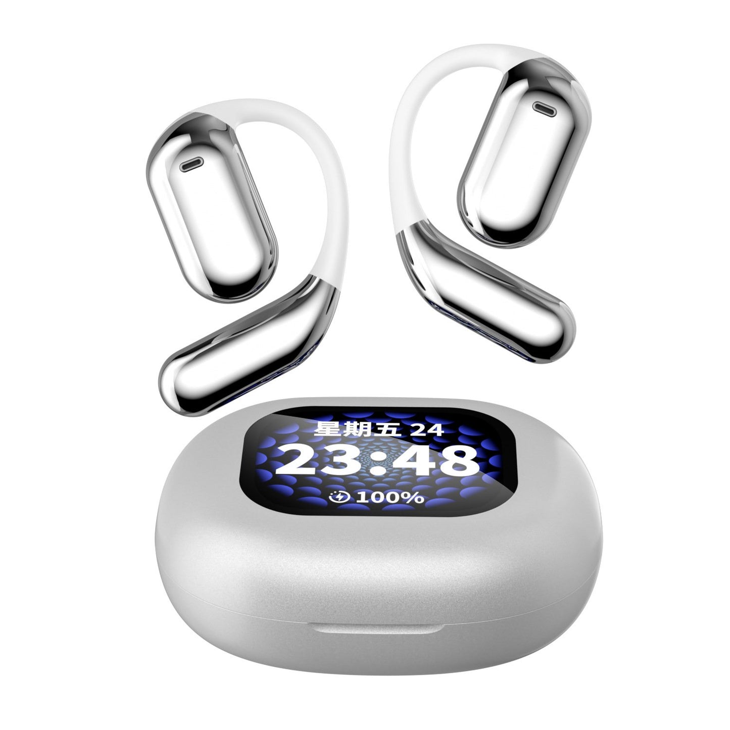 🔥Special Price $12.99 Only Today!!!⏰🔥True Powerful Bluetooth 5.4 Open Ear Earbuds, IPX5 Waterproof