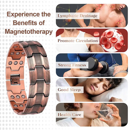 Copper Magnetic Bracelet – Relieve Fatigue And Promote Blood Circulation