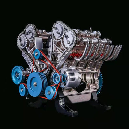 🏎️🛠️The Ultimate Desktop Masterpiece: Miniature V8 Small-Block Static Model Kit