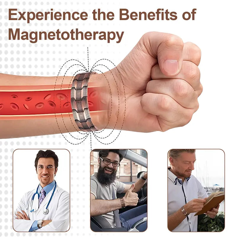 Copper Magnetic Bracelet – Relieve Fatigue And Promote Blood Circulation