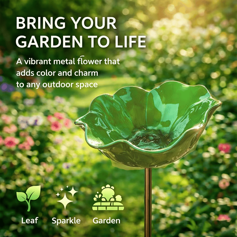 🐦 Mini Bird Bath & Pollinator Water Station - 49% OFF- ✨ Attract Birds & Beneficial Insects