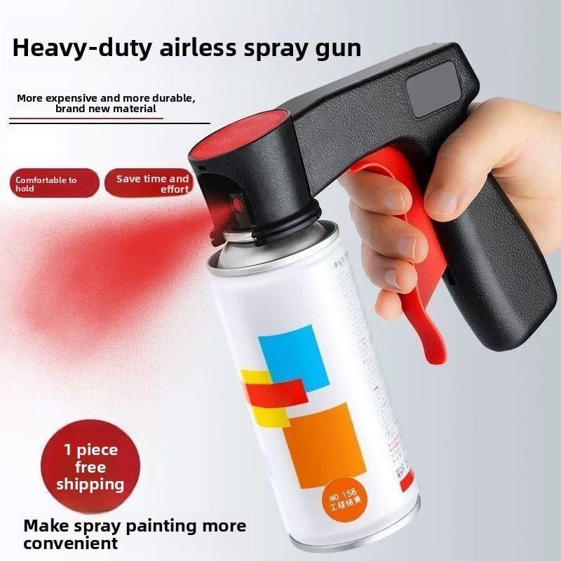 🔥Portable assisted spray painting universal renovation and color change handle tool🌈