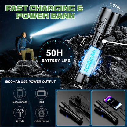 Super Bright Ultimate Tactical Flashlight