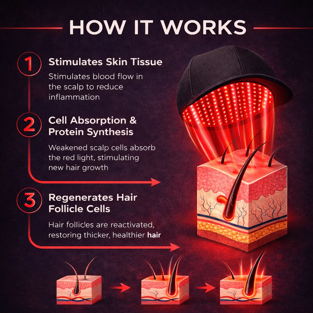 Torven Hair Regrowth Red Light Therapy