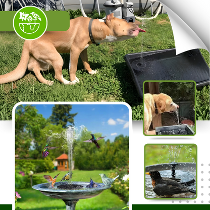 Instant Charm Garden Floating Solar Fountain