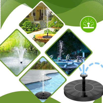 Instant Charm Garden Floating Solar Fountain