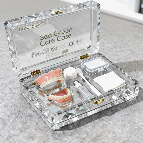 🔥Ends Today: 75% OFF! ⏰DarkFairy™ Medical Full Denture with Strong Suctiond Custom-Fit Full Functional Dentures🦷