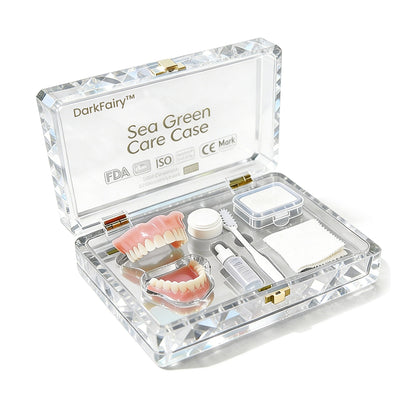 🔥Ends Today: 75% OFF! ⏰DarkFairy™ Medical Full Denture with Strong Suctiond Custom-Fit Full Functional Dentures🦷