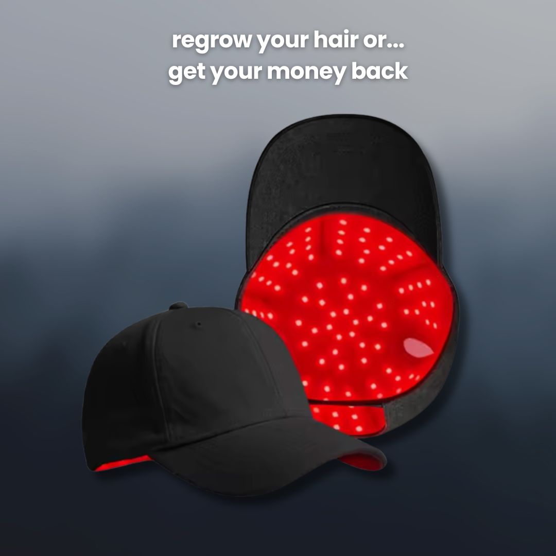 Rovinao red light therapy cap product display