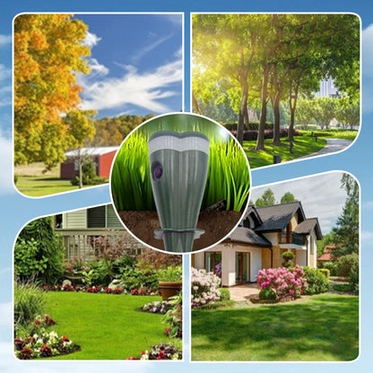 This season's sales offer a 50% discount 🌸Solar-powered waterproof spiral rodent repellent device