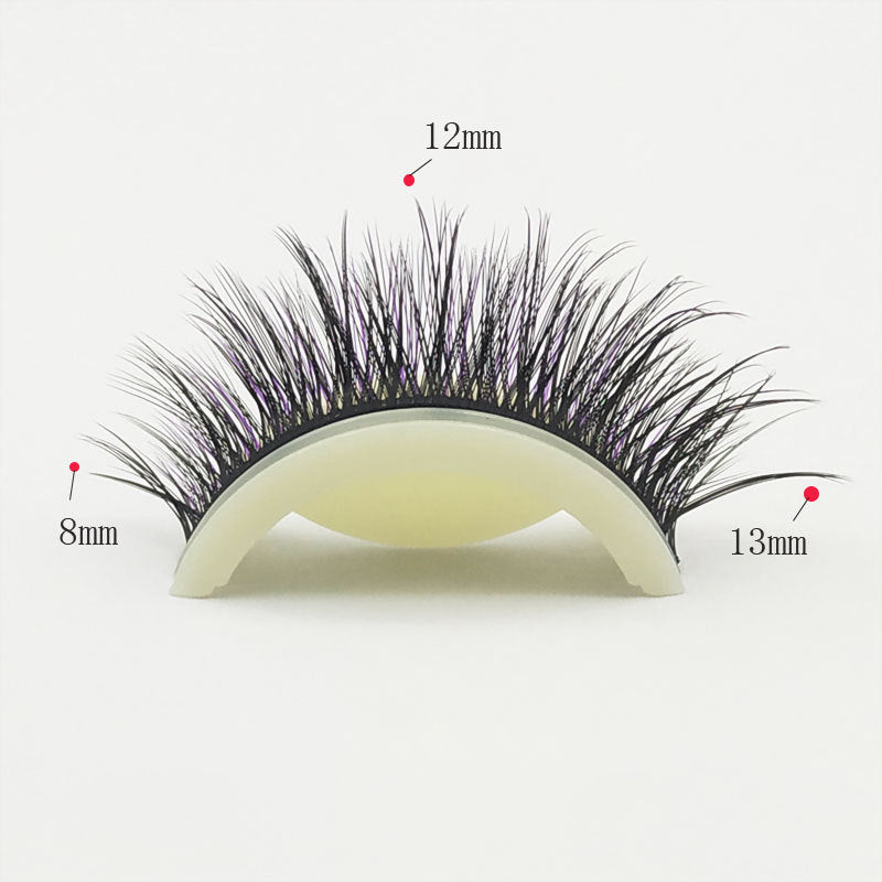 🌺Glue-Free Self-Adhesive Lashes – 3-Second, Natural & Reusable