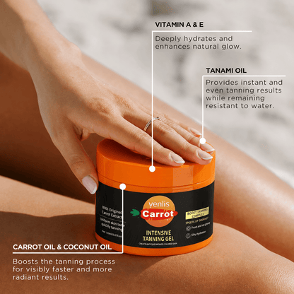 Venlis BronzeFusion™ Tanning Gel | Supports Faster, More Even & Longer-Lasting Tanning Results