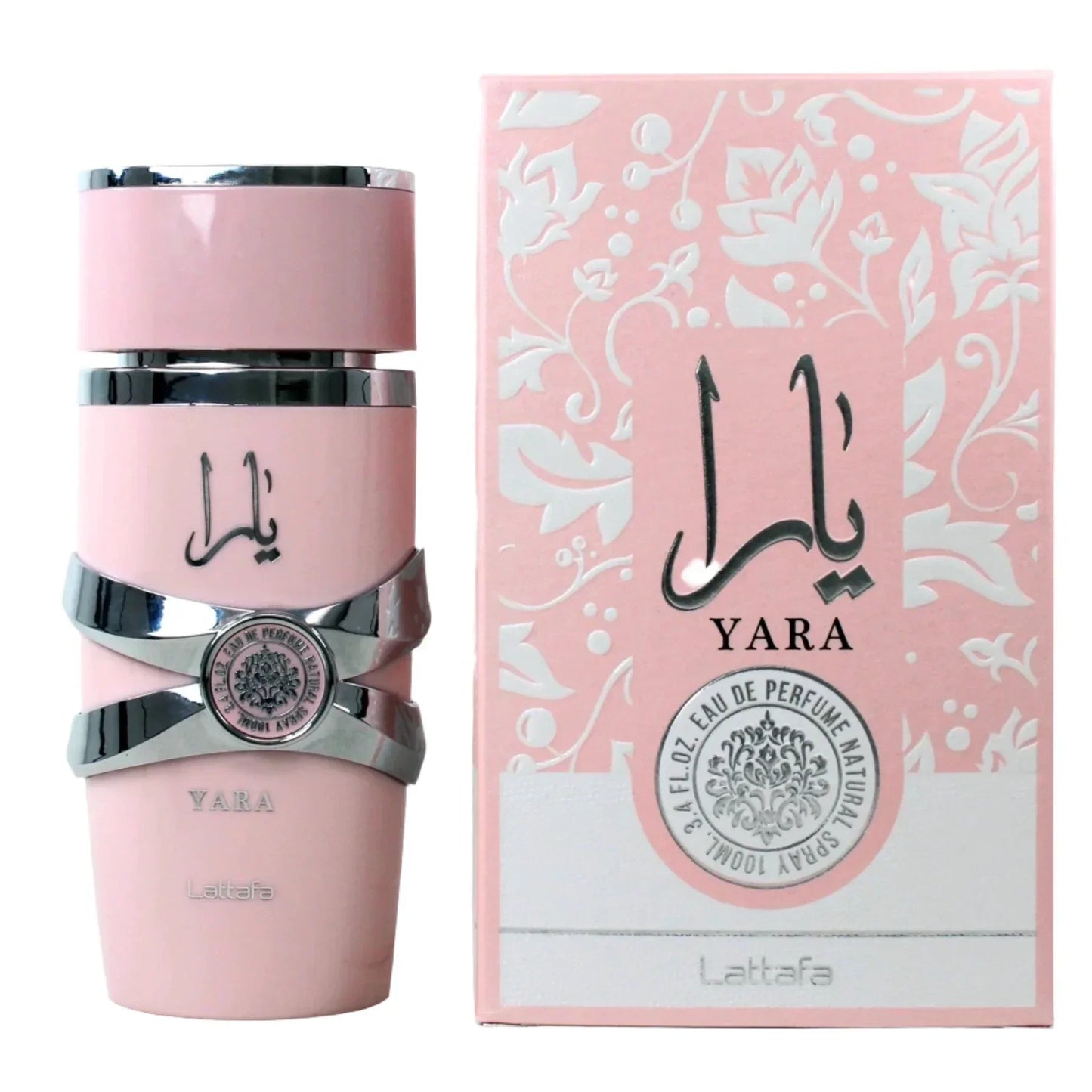 Pink Yara for Women Eau de Parfum Spray, 3.40 Ounce / 100 ml